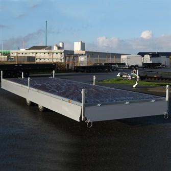 Med nedfældelige sider - til læsning med truck